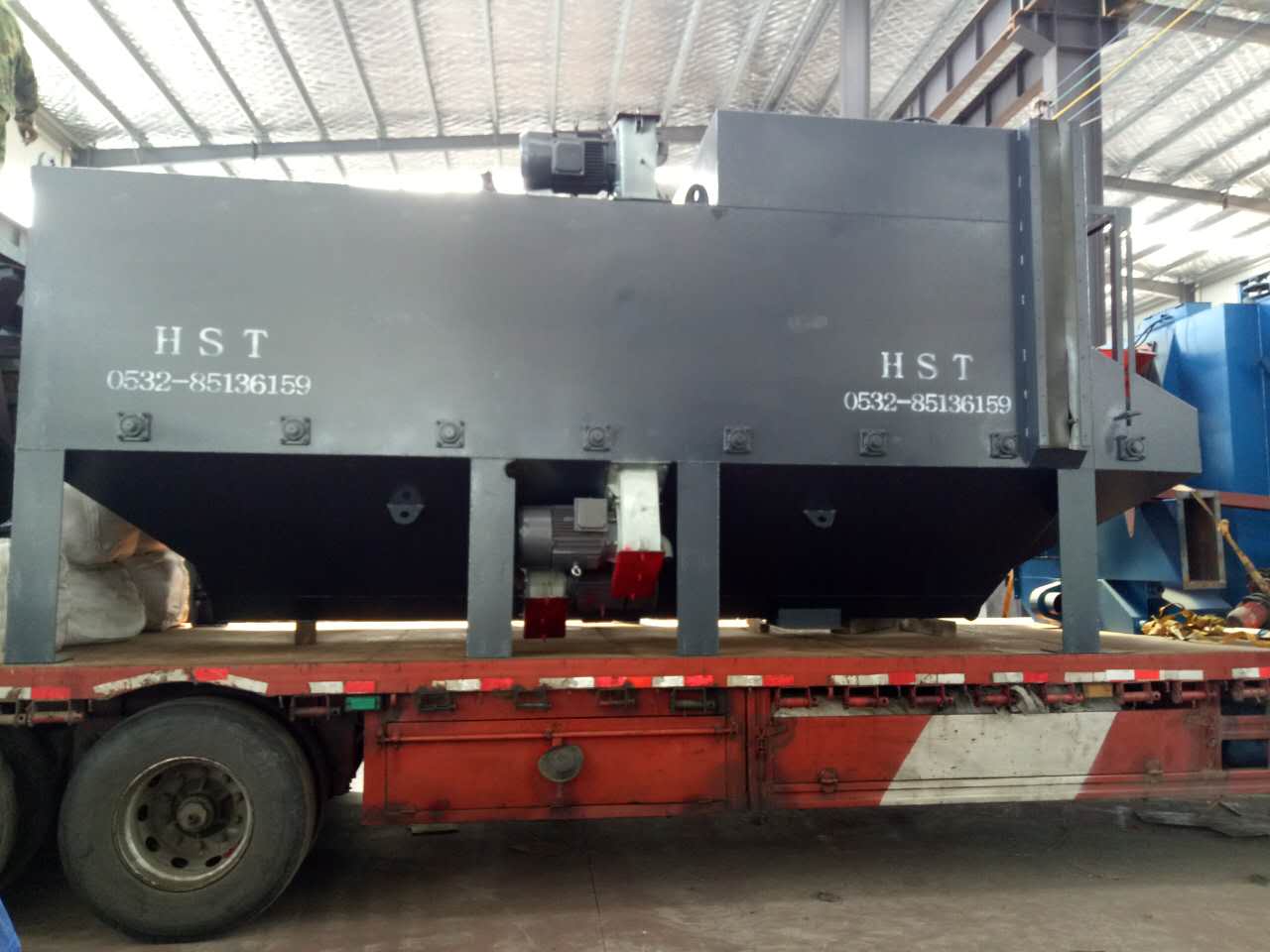 發往湖北黃岡6925通過式拋丸機