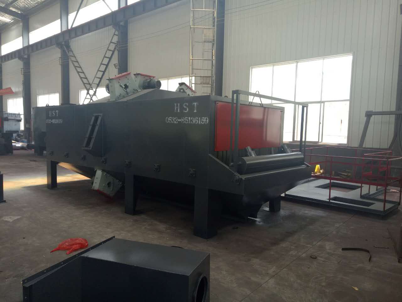 發往河南通過式履帶拋丸機