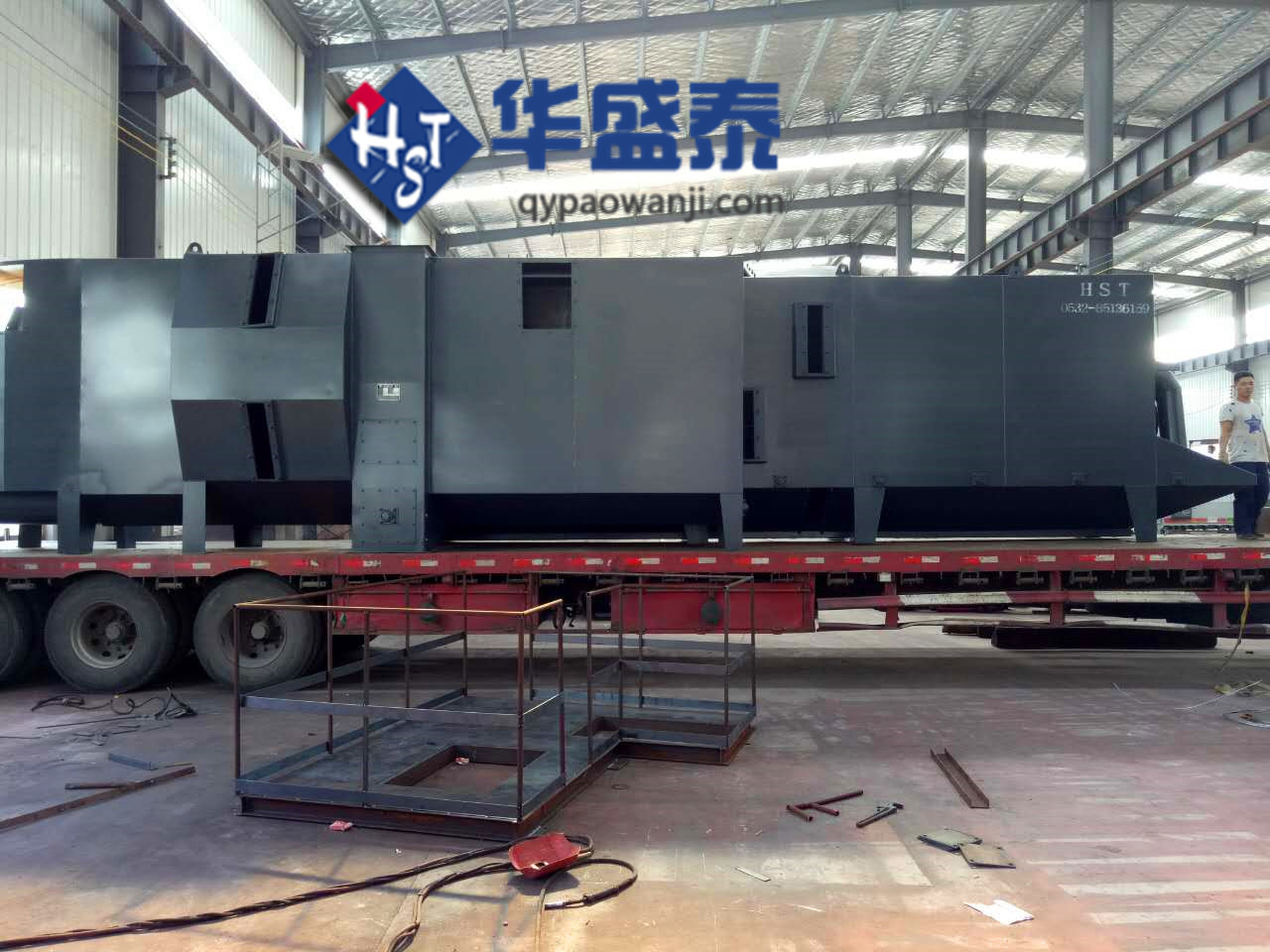 發(fā)往大連懸鏈381拋丸機(jī)|懸鏈通過式拋丸機(jī)廠家價格|圖片視頻