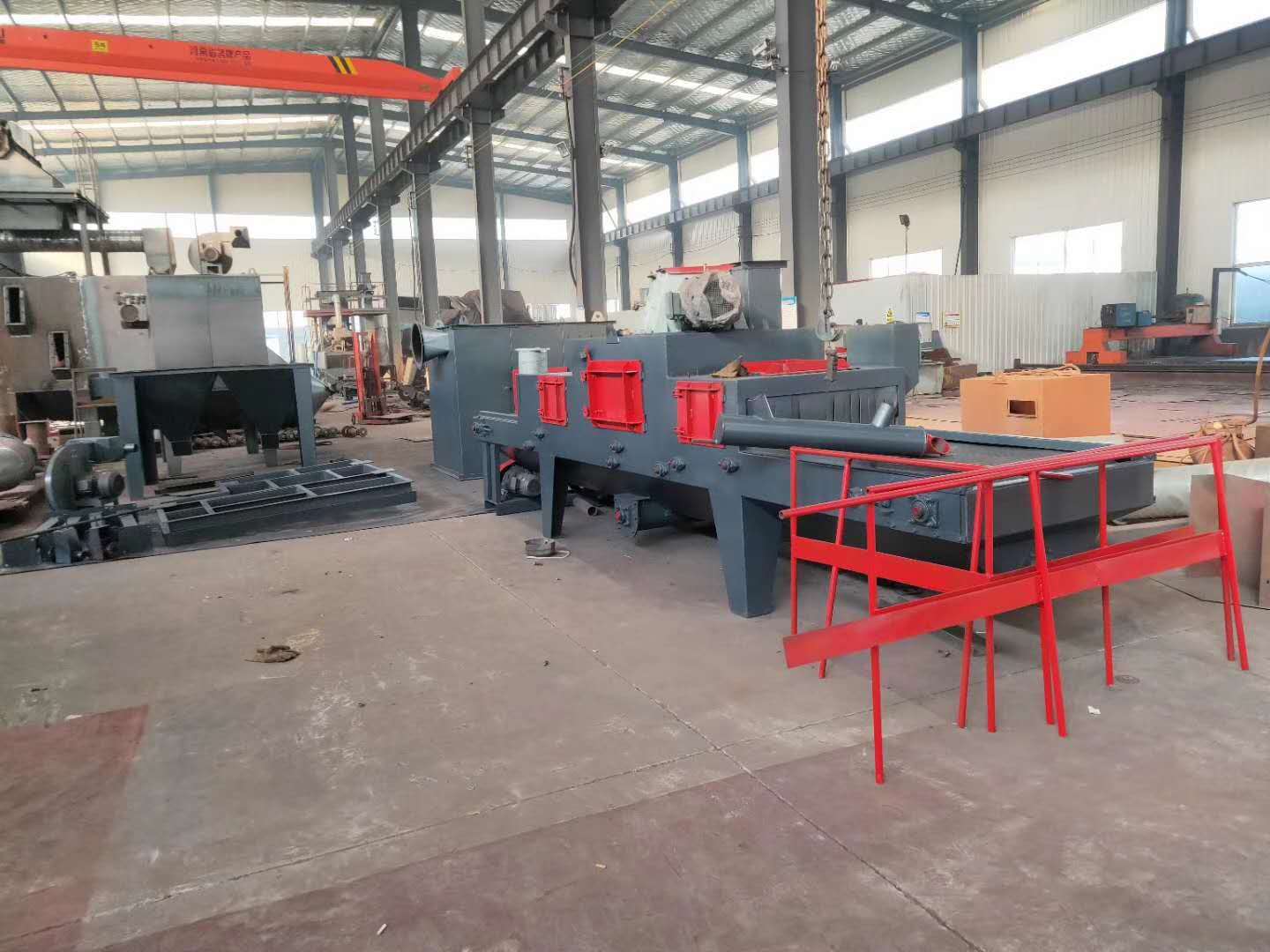 地面拋丸機發往濮陽 地面拋丸機發往濮陽