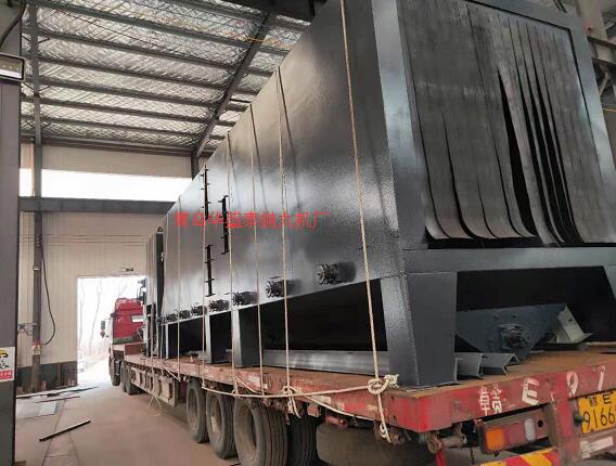 福建省福清市6918輥道通過式拋丸機發貨