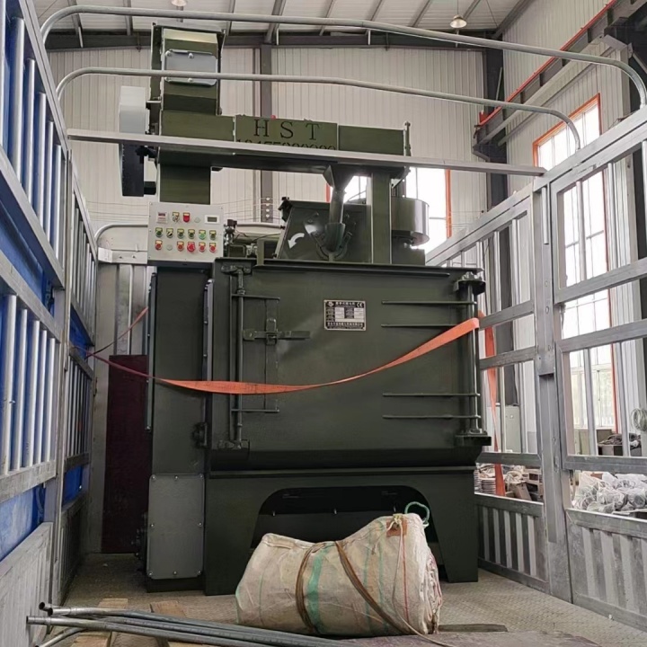 拋丸機耐磨螺母_螺紋鋼拋丸機_鋼筋拋丸機